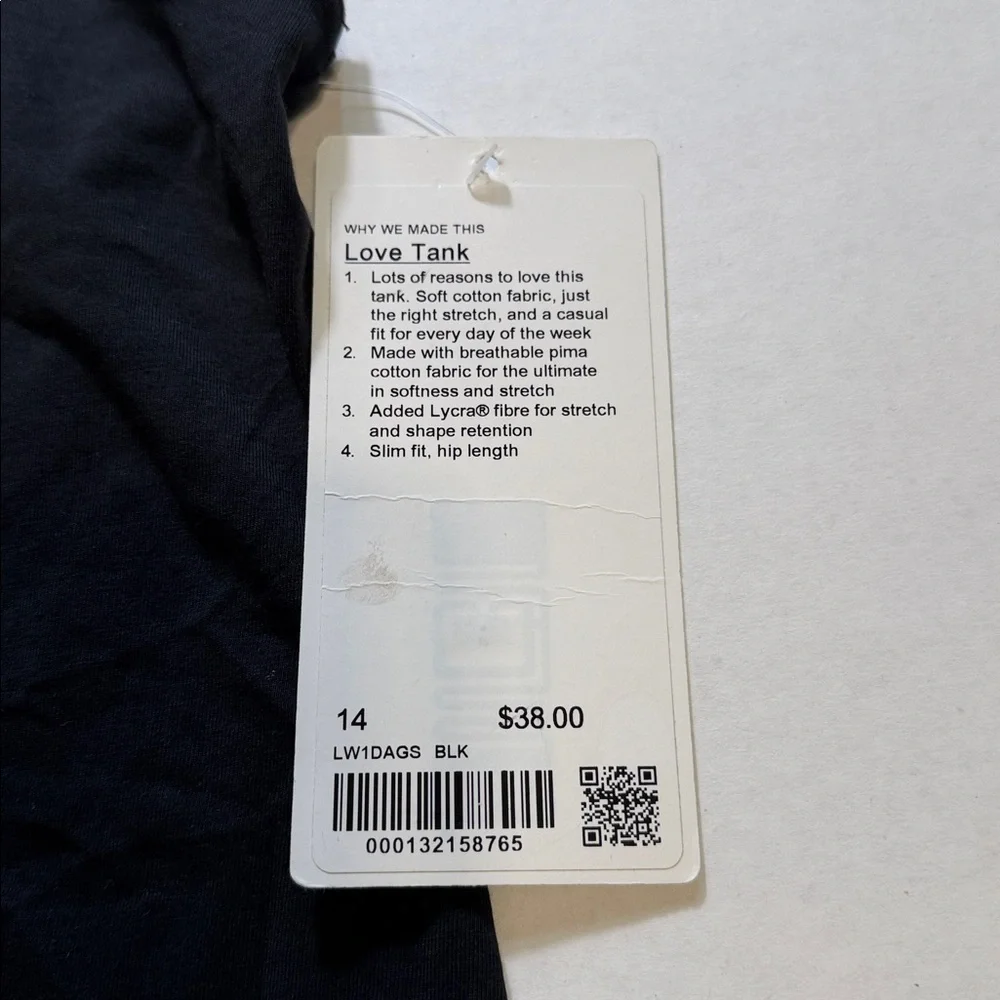 NWT Lululemon Love Tank
style LW1DAGS - Picture 4 of 8